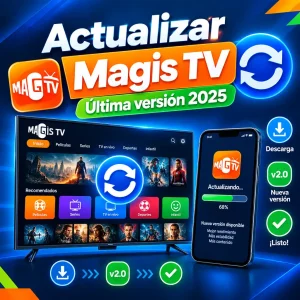 Cómo actualizar Magis TV a la última versión